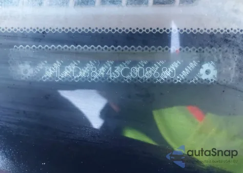 2003 Honda Cr-V Lx из США, поврежденный, VIN JHLRD68443C008680